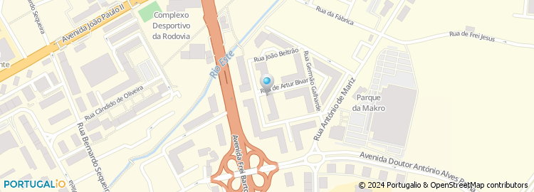 Mapa de Rua Cónego Rafael Álvares da Costa