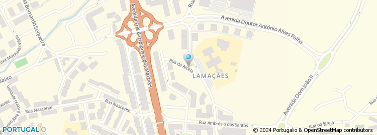Mapa de Rua da Arcela