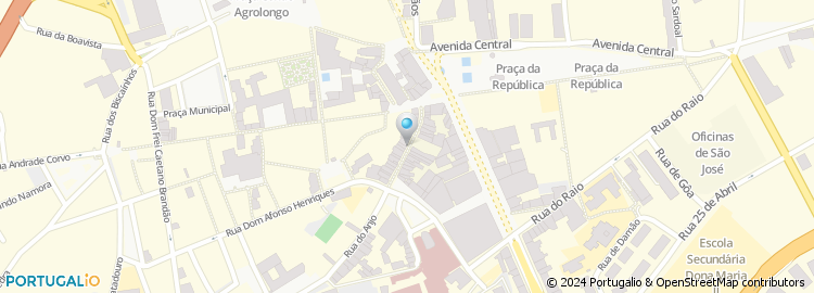 Mapa de Rua de São Marcos