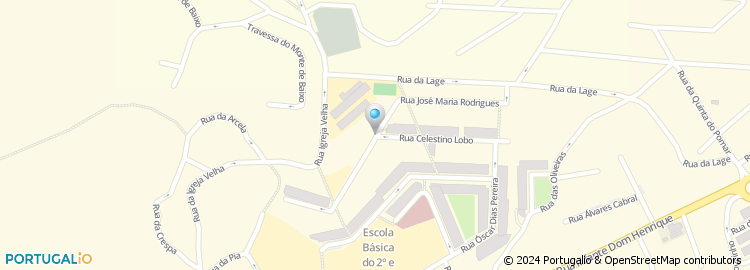 Mapa de Rua José Maria Rodrigues