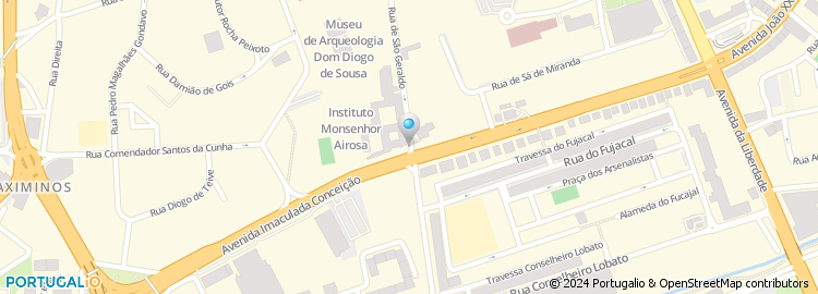 Mapa de Rua Monsenhor Airosa