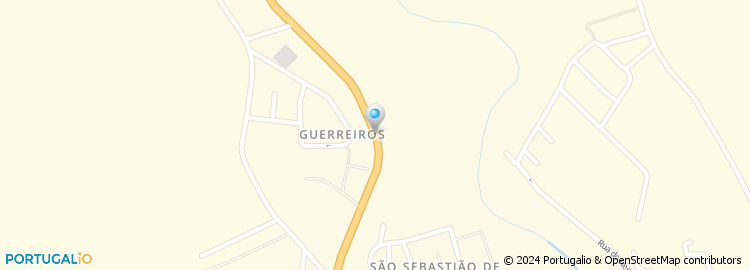 Mapa de Cafe Central de Guerreiros, Lda