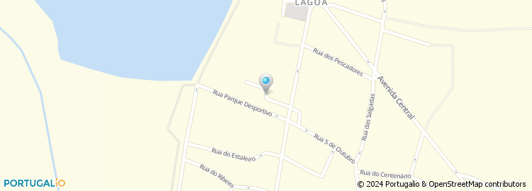 Mapa de Cafe Restaurante Lagoa Azul