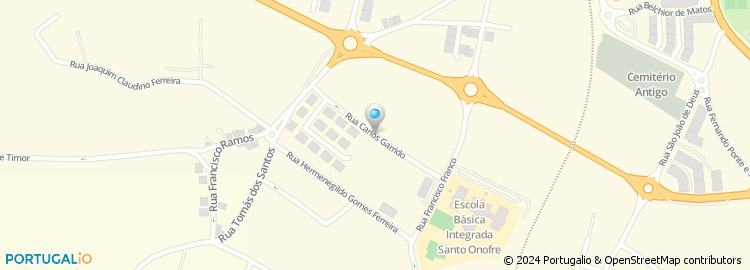 Mapa de Rua Carlos Garrido