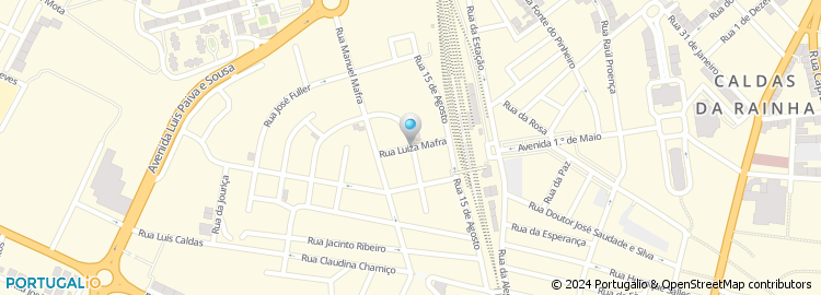 Mapa de Rua Luísa Mafra