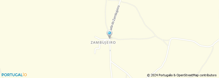 Mapa de Zambujeiro