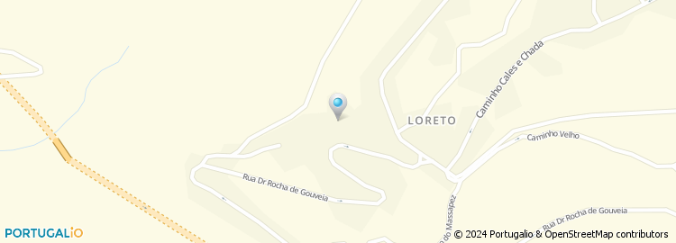 Mapa de Rua Nova do Loreto