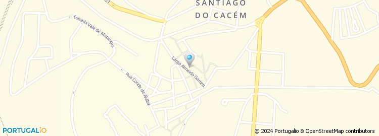 Mapa de Caminhos de Santiago - Imobiliária Lda