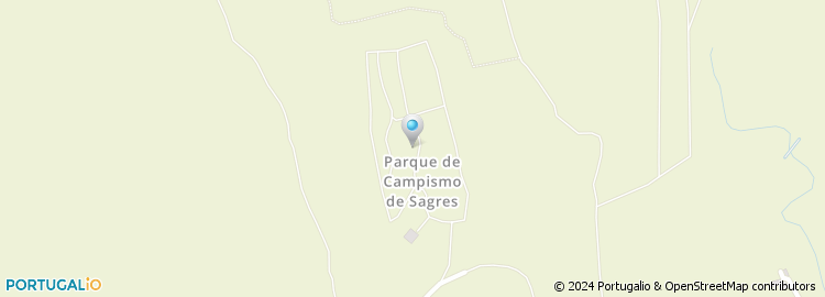 Mapa de Camping Orbitur de Sagres