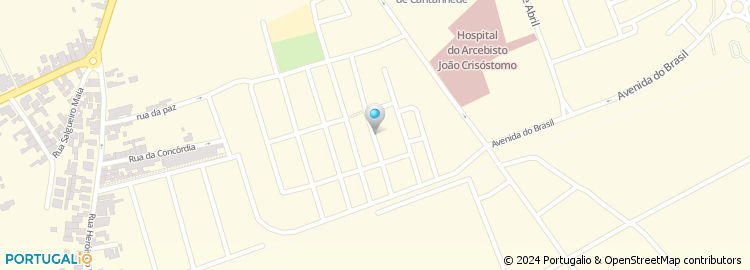 Mapa de Rua Doutor Silva Pereira
