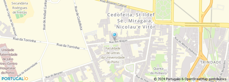 Mapa de Caravela Urbana - Investimentos Imobiliários, Lda