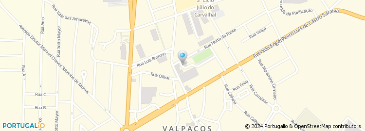 Mapa de Cardoso Express, Lda