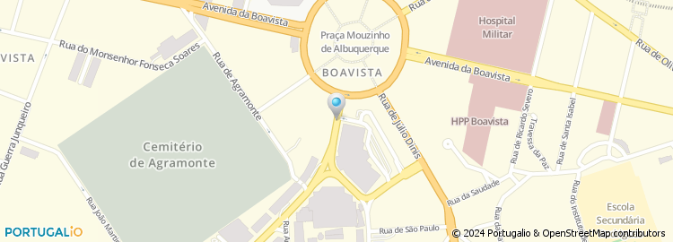 Mapa de Cardoso, Porto & Silva, Lda