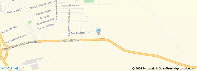 Mapa de Carlos Manuel Garrido, Unipessoal Lda