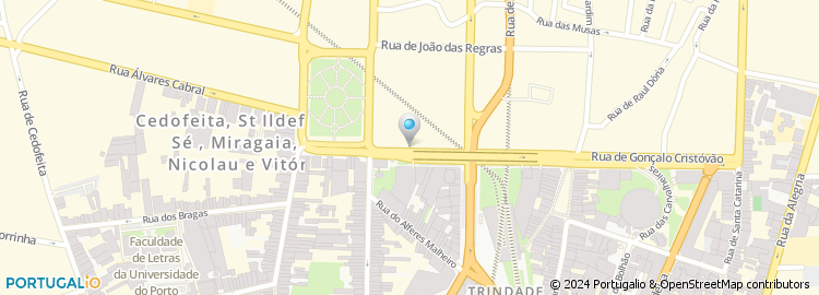 Mapa de Carvalho, Pinto & Vargas Lda