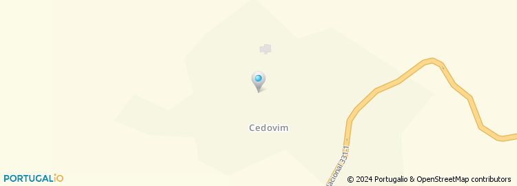 Mapa de Casa da Freguesia de Cedovim