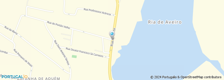 Mapa de Casa da Ria - Comercialização de Mariscos, Lda