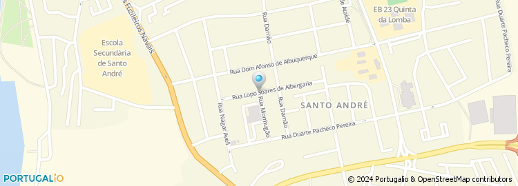 Mapa de Casa Nestor - Supermercado e Talho Lda