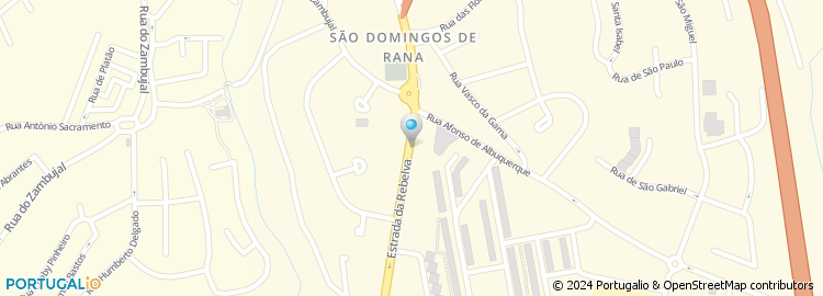 Mapa de Calçada Serra da Estrela