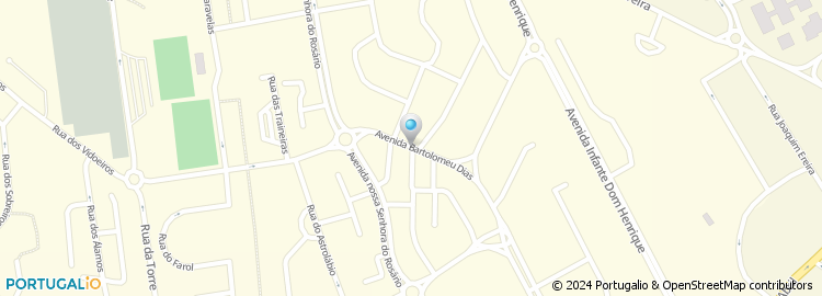 Mapa de Avenida Bartolomeu Dias