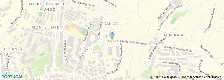 Mapa de Rua Conde de Castelo Melhor