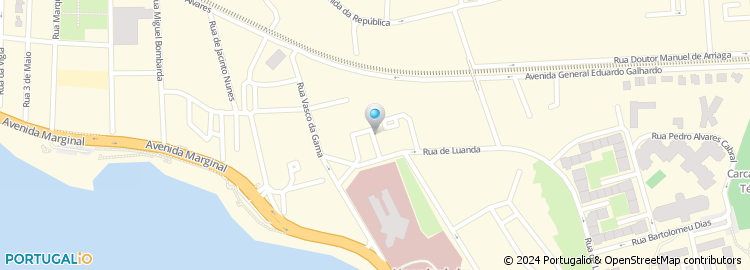Mapa de Rua de Ambriz