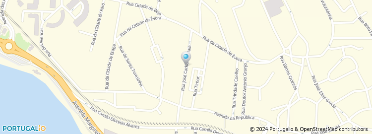 Mapa de Rua José Carlos da Maia