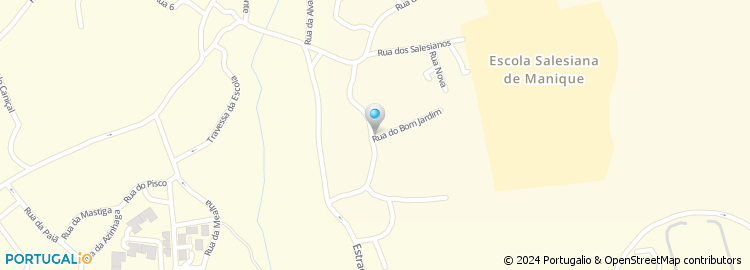 Mapa de Rua Covas do Carrascal