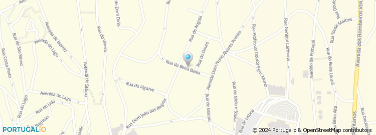 Mapa de Rua da Beira Baixa
