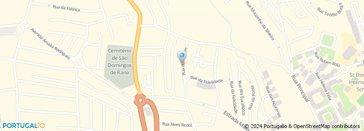 Mapa de Rua das Túlipas
