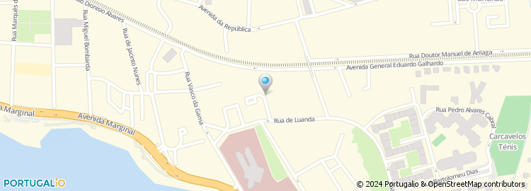 Mapa de Rua de Cabinda