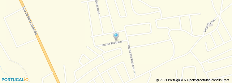 Mapa de Rua de São Lucas