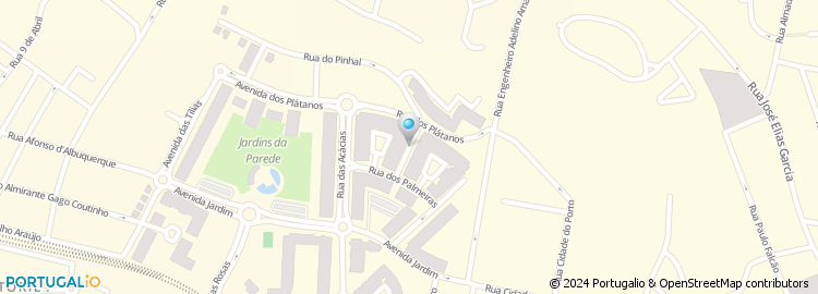 Mapa de Rua do Choupal