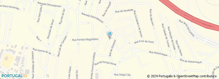 Mapa de Rua Martinho de Oliveira