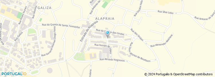 Mapa de Rua Rui de Pina