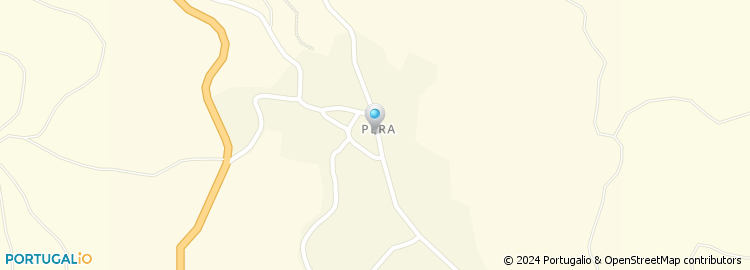 Mapa de Pêra