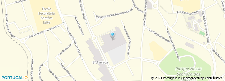 Mapa de Castello Lopes Cinemas, 8ª Avenida