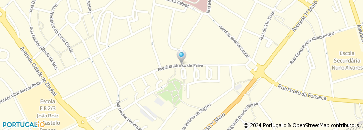Mapa de Avenida Afonso de Paiva