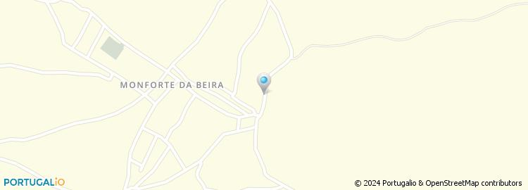 Mapa de Monforte da Beira