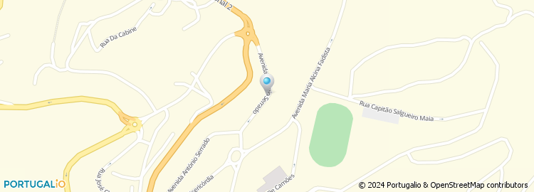 Mapa de Avenida António Serrano