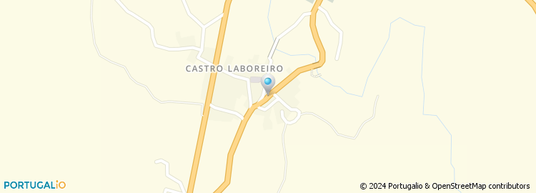 Mapa de Castrum Villae - Hoteis Rurais Portugal, Lda