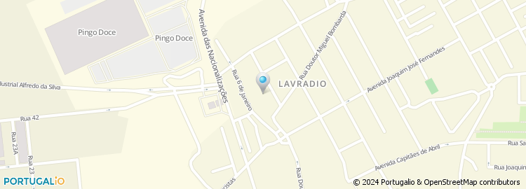 Mapa de Cavaco & Martins Lda- Em Liquidação