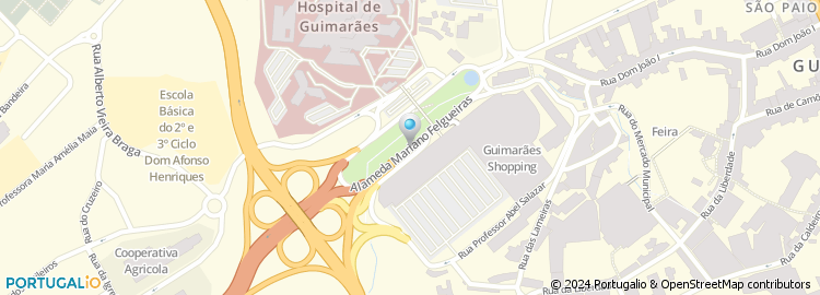 Mapa de Celeiro Dieta, Guimarães Shopping