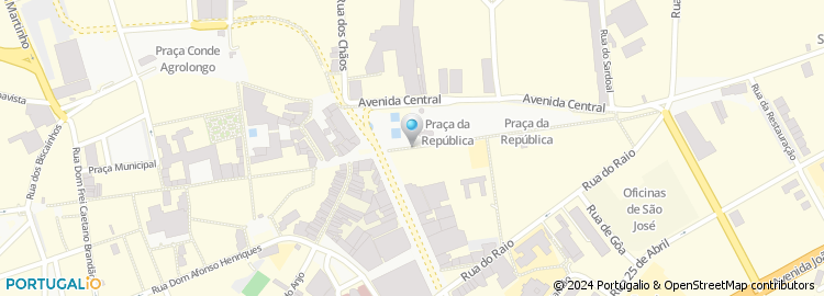 Mapa de Cemeor - Centro Médico de Estomatologia e Ortodôncia de Braga Lda