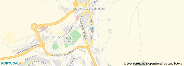 Mapa de Cenfisar - Centro de Reabilitação Física Arruda dos Vinhos, Lda