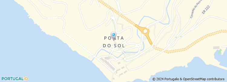 Mapa de Centro Clínico Ponta do Sol