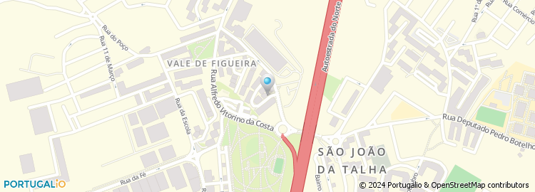 Mapa de Centro Clinico São João da Talha Drs.Rocha Alves & Angelo Ferreira