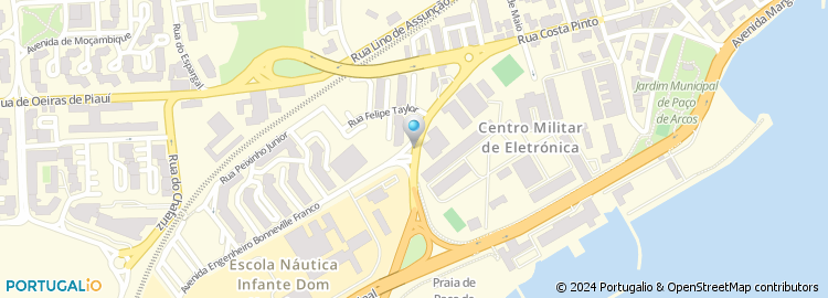 Mapa de Centro Comercial do Espargal - Charcutaria, Lda