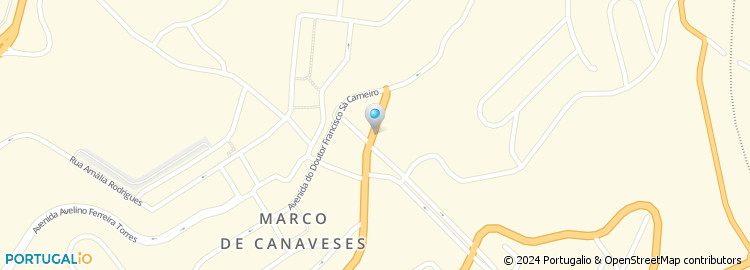 Mapa de Centro Comercial Marco - Tecidos,Malhas e Miudesas Mag.& Ribeiro, Lda