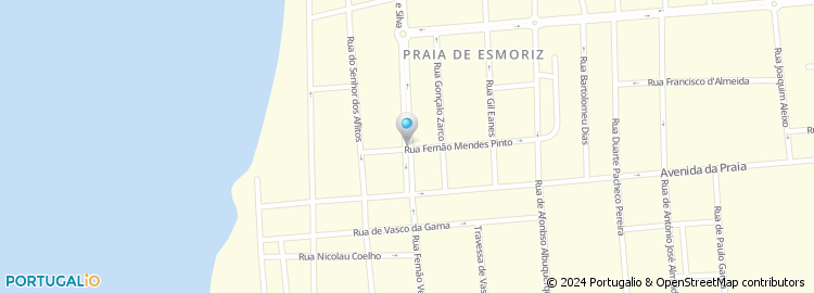 Mapa de Centro Comunitario de Esmoriz